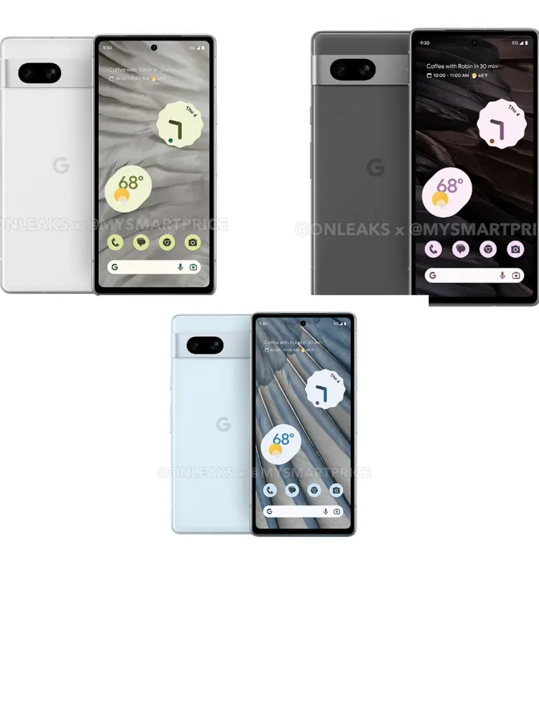 Ecco tutto il materiale ufficiale su Pixel 7a