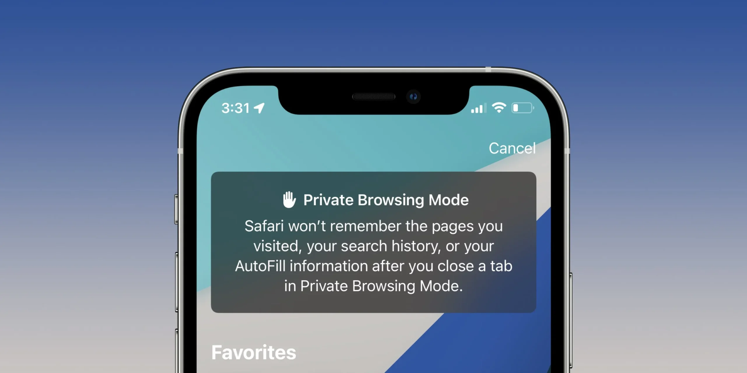 In iOS17 la vostra navigazione in incognito è ancora più al sicuro