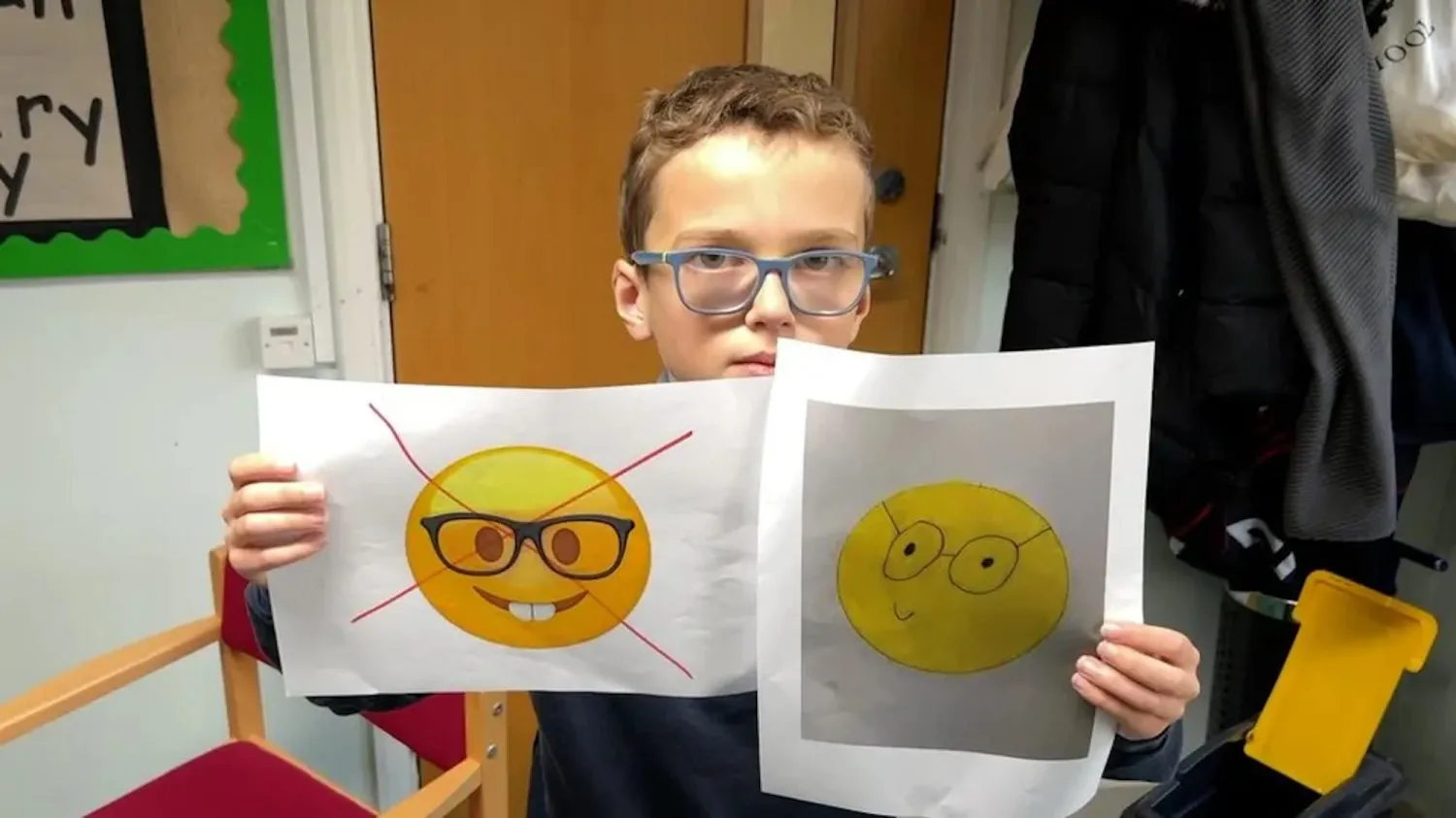 Un ragazzo di 10 anni chiede ad Apple di ridisegnare l’emoji da nerd.