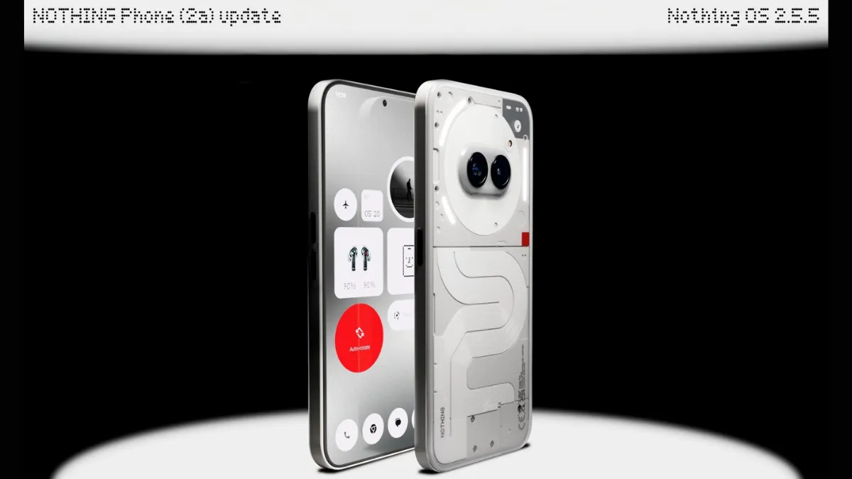 Nothing OS 2.5.5 arriva su Phone (2a)