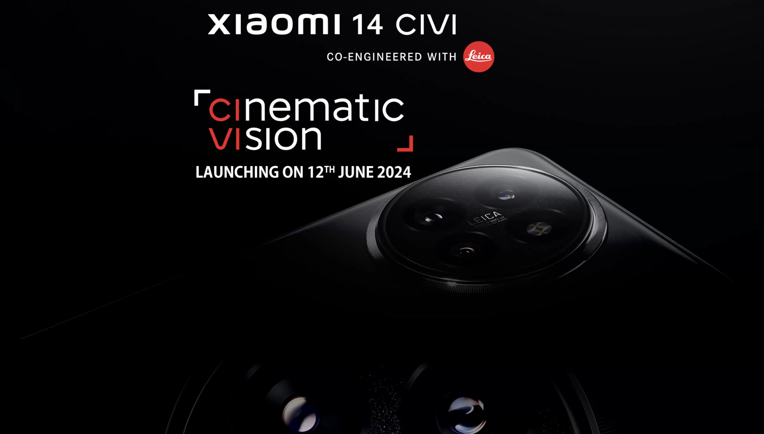 Xiaomi 14 Civi ufficializzato con alcune immagini promo