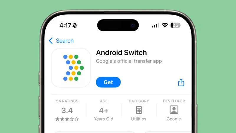 Google rinnova la sua app per fare switch da iPhone ad Android