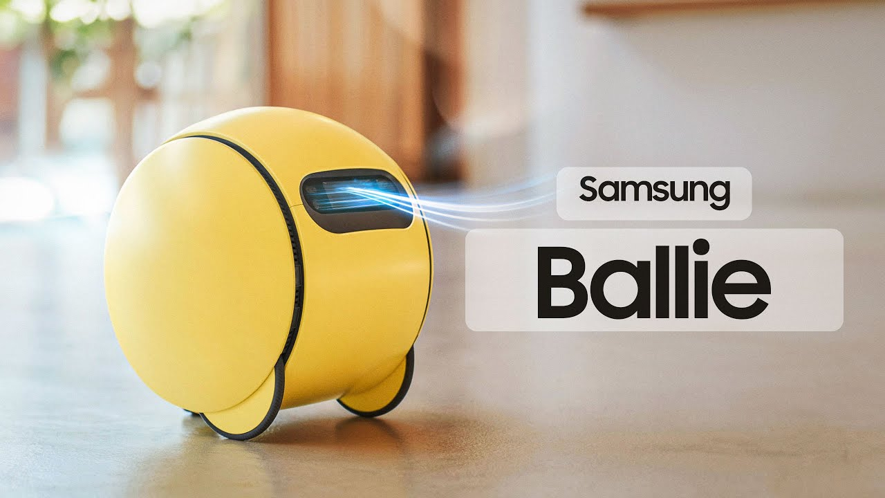 Samsung Ballie arriverà in estate ed avrà Gemini a bordo